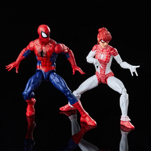 Spider-Man Marvel Legends Spider-Man and Spinneret 2-Pack| Blue