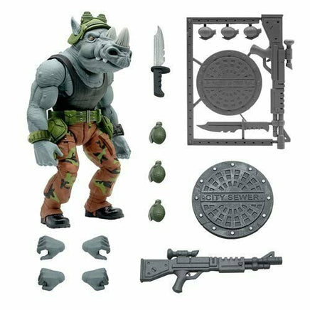 Super7 TMNT Ultimates Rocksteady - blueUtoys
