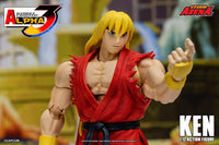 Street Fighter Alpha 3 Storm Arena Ken Scale Action Figure