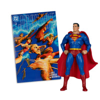 McFarlane DC Page Punchers Superman (Justice #1) Red Platinum Edition 7" Figure