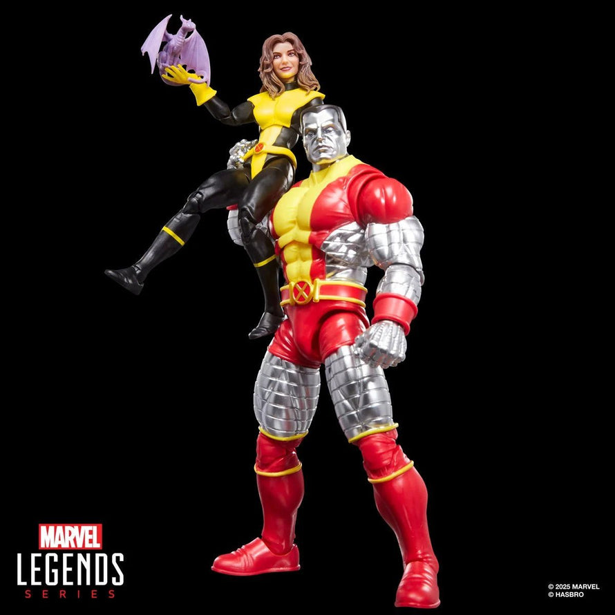 Astonishing X - Men Marvel Legends Kitty Pryde & Marvel's Colossus Action Figure Two - Pack - Blue Unlimited Toys & Collectibles