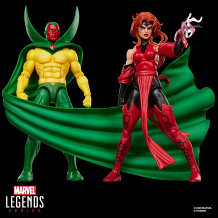 Avengers Marvel Legends Series Vision & Scarlet Witch 6-Inch Action Figure 2-Pack - Blue Unlimited Toys & Collectibles