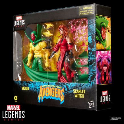 Avengers Marvel Legends Series Vision & Scarlet Witch 6-Inch Action Figure 2-Pack - Blue Unlimited Toys & Collectibles
