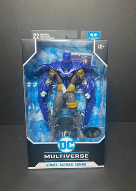 Batman: KnightsEnd DC Multiverse Azrael Batman Armor -Platinum Edition - Blue Unlimited Toys & Collectibles