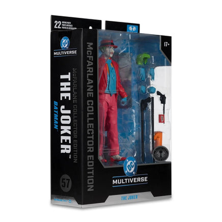 DC Multiverse Collector Edition Batman The Joker 7 - Inch Action Figure Platinum Chase - Blue Unlimited Toys & Collectibles