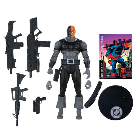 Deathstroke the Terminator DC Multiverse Collector Edition Deathstroke Platinum (Chase) Action Figure - Blue Unlimited Toys & Collectibles