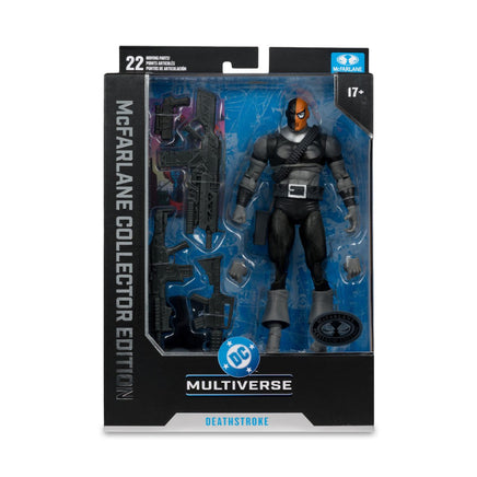 Deathstroke the Terminator DC Multiverse Collector Edition Deathstroke Platinum (Chase) Action Figure - Blue Unlimited Toys & Collectibles