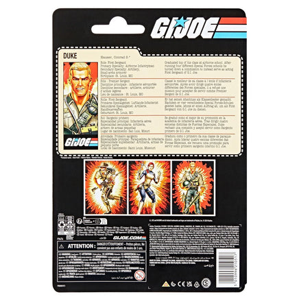 G.I. Joe Classified Series Retro Collection Duke - Blue Unlimited Toys & Collectibles