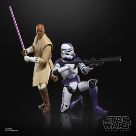 Mace Windu & 187th Legion Clone Trooper Star Wars The Black Series - Blue Unlimited Toys & Collectibles