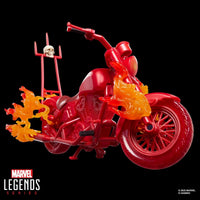 Marvel Legends Ghost Rider (Johnny Blaze) 6 - Inch Action Figure with Motorcycle - Blue Unlimited Toys & Collectibles