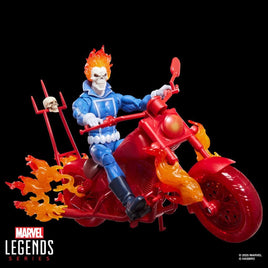 Marvel Legends Ghost Rider (Johnny Blaze) 6 - Inch Action Figure with Motorcycle - Blue Unlimited Toys & Collectibles