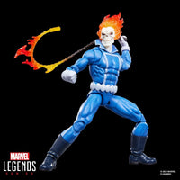 Marvel Legends Ghost Rider (Johnny Blaze) 6 - Inch Action Figure with Motorcycle - Blue Unlimited Toys & Collectibles