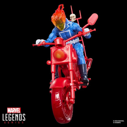 Marvel Legends Ghost Rider (Johnny Blaze) 6 - Inch Action Figure with Motorcycle - Blue Unlimited Toys & Collectibles