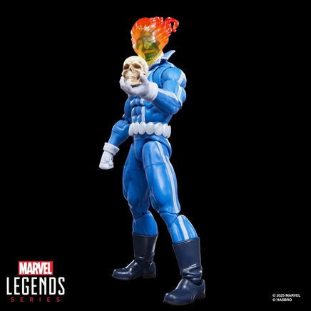 Marvel Legends Ghost Rider (Johnny Blaze) 6 - Inch Action Figure with Motorcycle - Blue Unlimited Toys & Collectibles