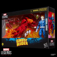 Marvel Legends Ghost Rider (Johnny Blaze) 6 - Inch Action Figure with Motorcycle - Blue Unlimited Toys & Collectibles