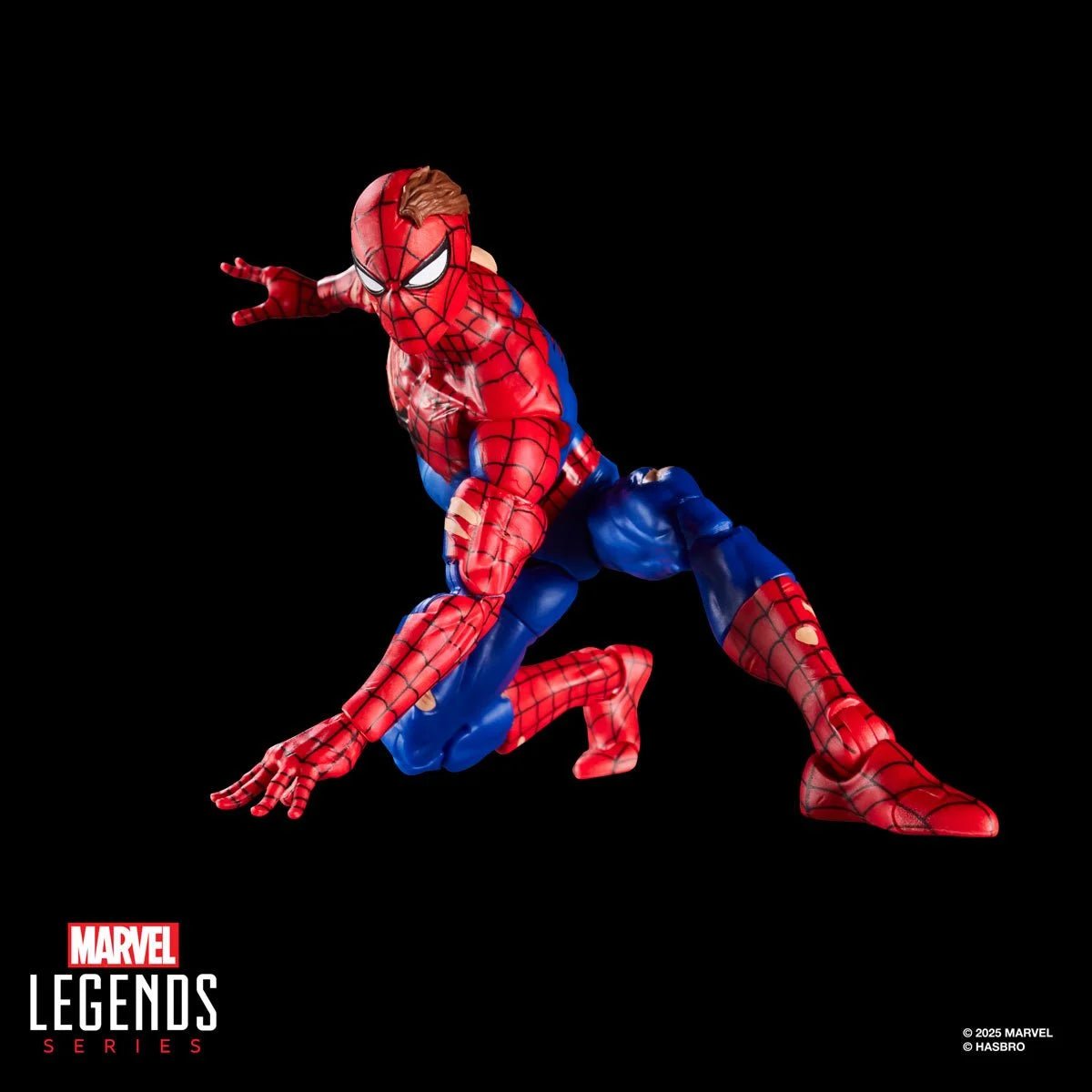 spiderman figure with mtg card Marvel Legends Spider-Man Action Figure with Exclusive Magic: The Gathering Card
