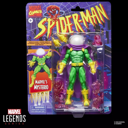 Marvel Legends Spider - Man Retro Marvel's Mysterio Figure - Blue Unlimited Toys & Collectibles