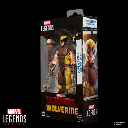 Marvel Legends Wolverine Brown Suit 6 - Inch Action Figure – Deadpool & Wolverine - Blue Unlimited Toys & Collectibles