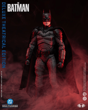 McFarlane Toys DC Multiverse Batman (The Batman) Deluxe Theatrical Edition 7” Action Figure - Blue Unlimited Toys & Collectibles