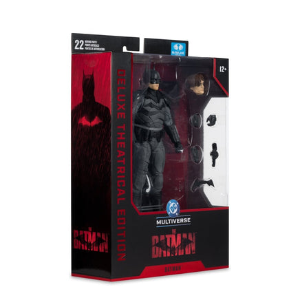 McFarlane Toys DC Multiverse Batman (The Batman) Deluxe Theatrical Edition 7” Action Figure - Blue Unlimited Toys & Collectibles
