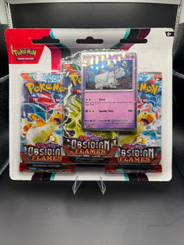 Pokémon Obsidian Flames 3-Pack Blister - Blue Unlimited Toys & Collectibles