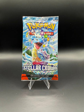 Pokémon Scarlet & Violet—Stellar Crown Booster Pack - Blue Unlimited Toys & Collectibles