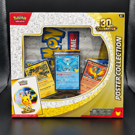 Pokémon TCG 30th Celebration Poster Collection - Blue Unlimited Toys & Collectibles