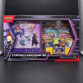 Pokémon TCG Cynthia’s Garchomp ex Premium Collection - Blue Unlimited Toys & Collectibles