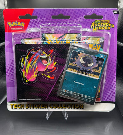 Pokémon TCG Mega Evolution—Ascended Heroes Tech Sticker Collection - Blue Unlimited Toys & Collectibles