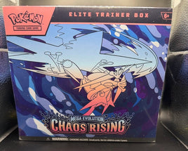Pokémon TCG Mega Evolution—Chaos Rising Elite Trainer Box - Blue Unlimited Toys & Collectibles