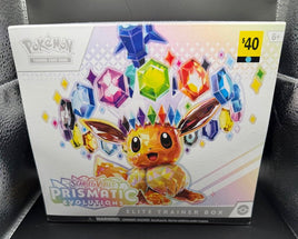 Pokémon TCG Scarlet & Violet—Prismatic Evolutions Elite Trainer Box (Dollar General Exclusive) - Blue Unlimited Toys & Collectibles