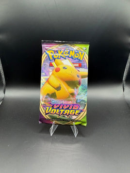 Pokémon TCG Sword & Shield—Vivid Voltage Booster Pack - Blue Unlimited Toys & Collectibles