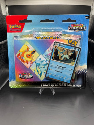 Prismatic Evolutions Tech Sticker Collection - Blue Unlimited Toys & Collectibles