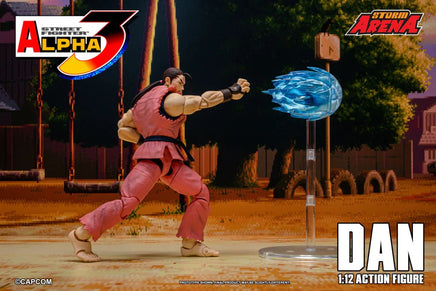 Street Fighter Alpha 3 Storm Arena Dan 1/12 Scale Action Figure - Blue Unlimited Toys & Collectibles