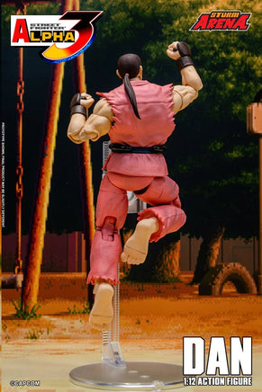 Street Fighter Alpha 3 Storm Arena Dan 1/12 Scale Action Figure - Blue Unlimited Toys & Collectibles