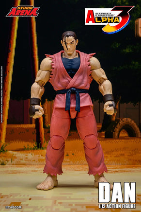 Street Fighter Alpha 3 Storm Arena Dan 1/12 Scale Action Figure - Blue Unlimited Toys & Collectibles