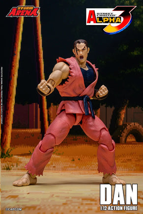 Street Fighter Alpha 3 Storm Arena Dan 1/12 Scale Action Figure - Blue Unlimited Toys & Collectibles