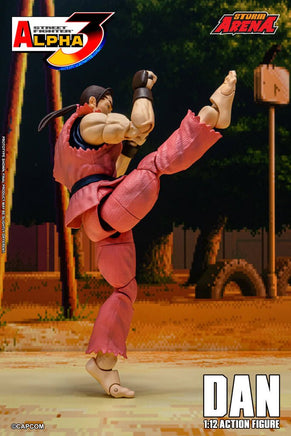 Street Fighter Alpha 3 Storm Arena Dan 1/12 Scale Action Figure - Blue Unlimited Toys & Collectibles