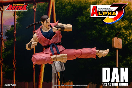 Street Fighter Alpha 3 Storm Arena Dan 1/12 Scale Action Figure - Blue Unlimited Toys & Collectibles