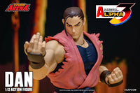Street Fighter Alpha 3 Storm Arena Dan 1/12 Scale Action Figure - Blue Unlimited Toys & Collectibles