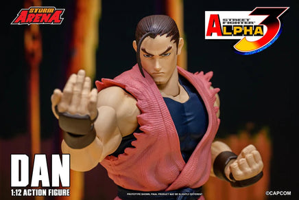 Street Fighter Alpha 3 Storm Arena Dan 1/12 Scale Action Figure - Blue Unlimited Toys & Collectibles