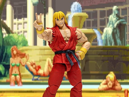 Street Fighter Alpha 3 Storm Arena Ken Scale Action Figure - Blue Unlimited Toys & Collectibles