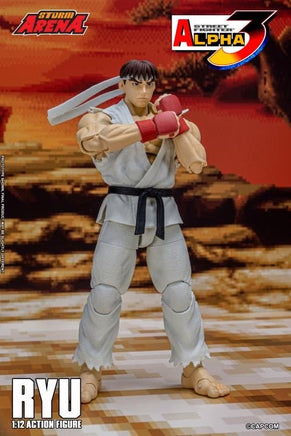 Street Fighter Alpha 3 Storm Arena Ryu Action Figure - Blue Unlimited Toys & Collectibles