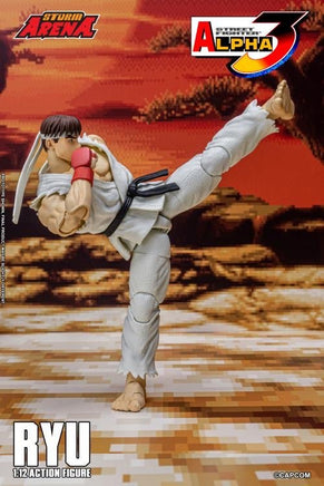 Street Fighter Alpha 3 Storm Arena Ryu Action Figure - Blue Unlimited Toys & Collectibles