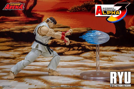 Street Fighter Alpha 3 Storm Arena Ryu Action Figure - Blue Unlimited Toys & Collectibles