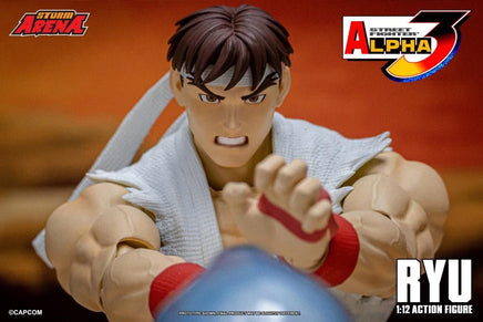 Street Fighter Alpha 3 Storm Arena Ryu Action Figure - Blue Unlimited Toys & Collectibles
