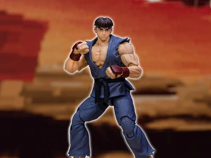 Street Fighter Alpha 3 Storm Arena Ryu (Black Ver.) 1/12 Scale Action Figure - Blue Unlimited Toys & Collectibles