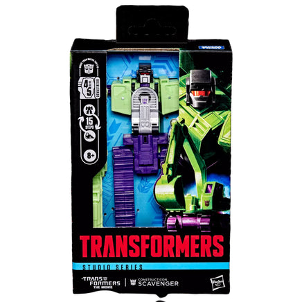 The Transformers: The Movie Studio Series Deluxe Class Constructicon Scavenger Action Figure - Blue Unlimited Toys & Collectibles