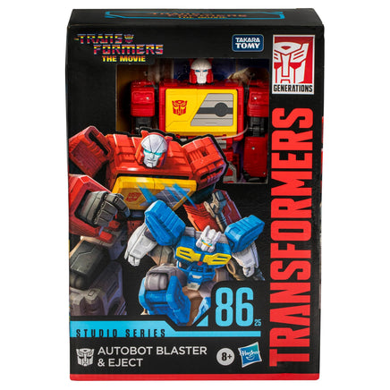Transformers Studio Series 86 Voyager Autobot Blaster & Eject - Blue Unlimited Toys & Collectibles