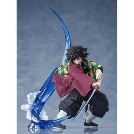 Aniplex BUZZmod Demon Slayer: Kimetsu no Yaiba Giyu Tomioka Action Figure - Blue Unlimited Toys & Collectibles